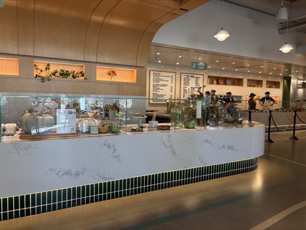 Googleビジターエクスペリエンスに併設されているカフェ