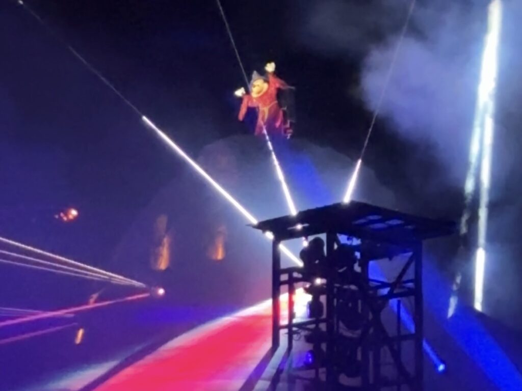 ディズニーハリウッドスタジオの夜のショー ファンタズミック