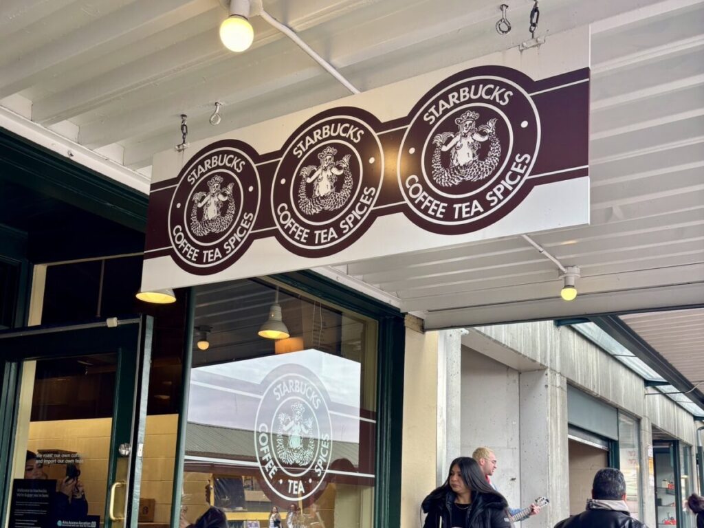 スターバックス1号店の外観